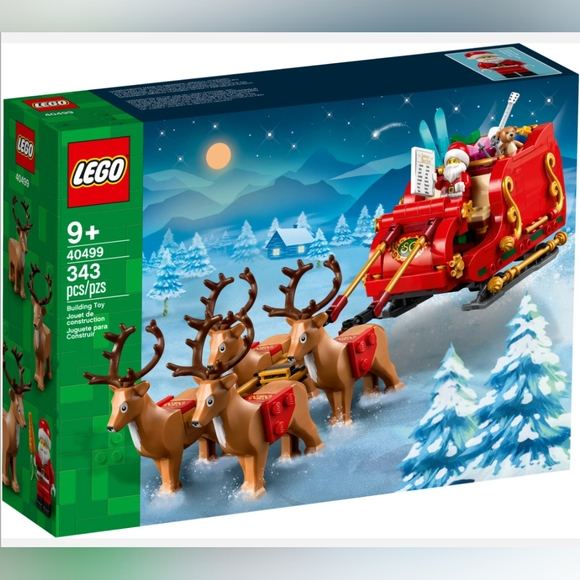 LEGO Santa's Sleigh (40499) plus FREE Christmas Fun VIP Add-On Pack (40609) - Picture 1 of 11